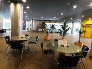 北部斎場ロビー