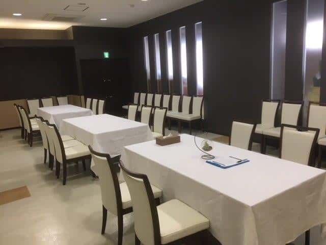 おくりびとのお葬式函館南店の内装